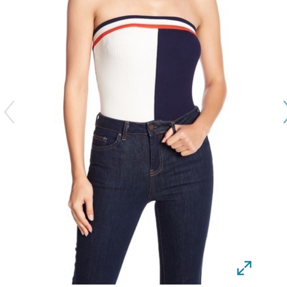 Pink Owl Colorblock Bodysuit